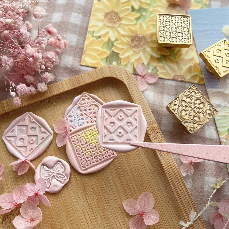 Square Wax Seal Stamp方形火漆印章