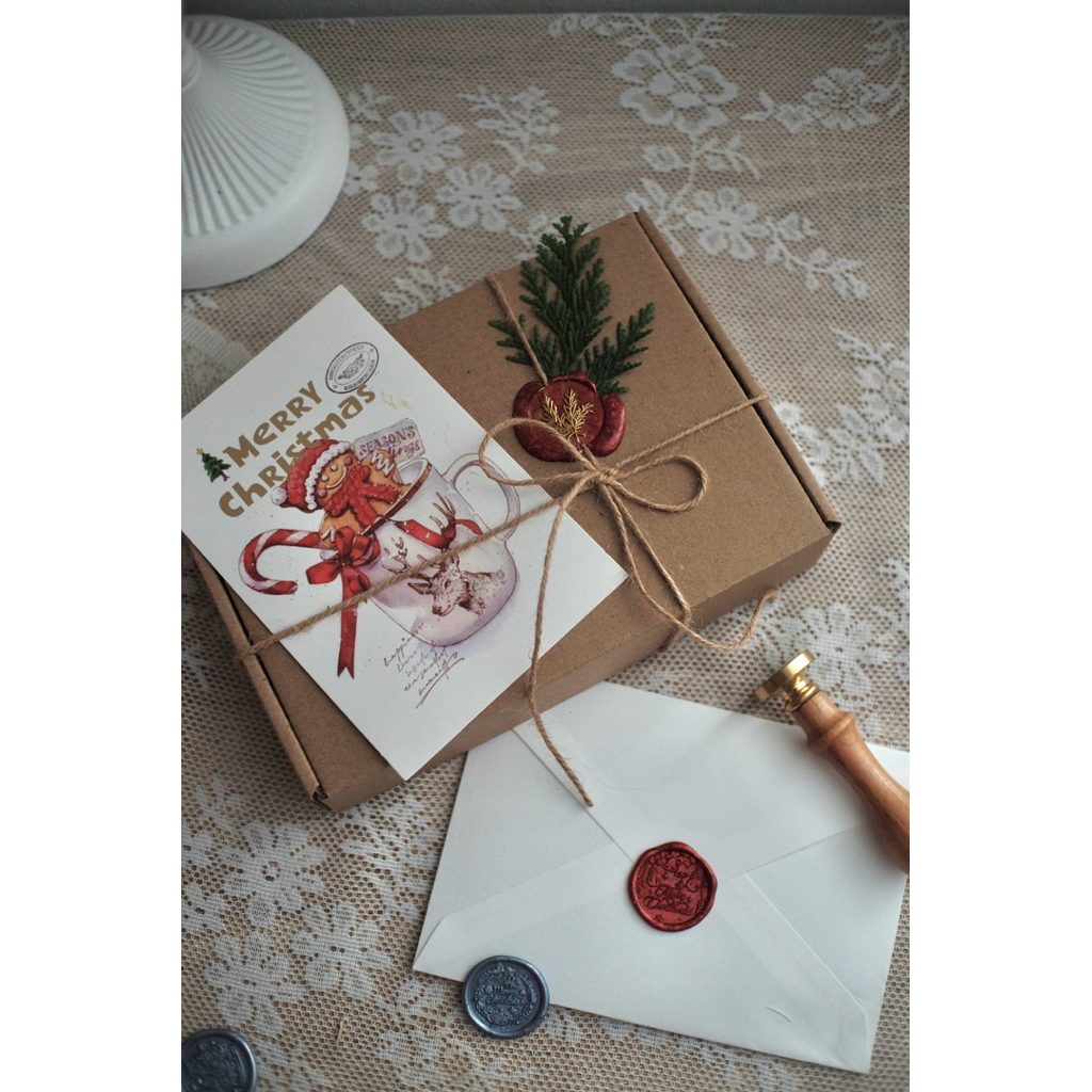 Christmas Series Wax Seal Stamp 圣诞主题 火漆印章铜头