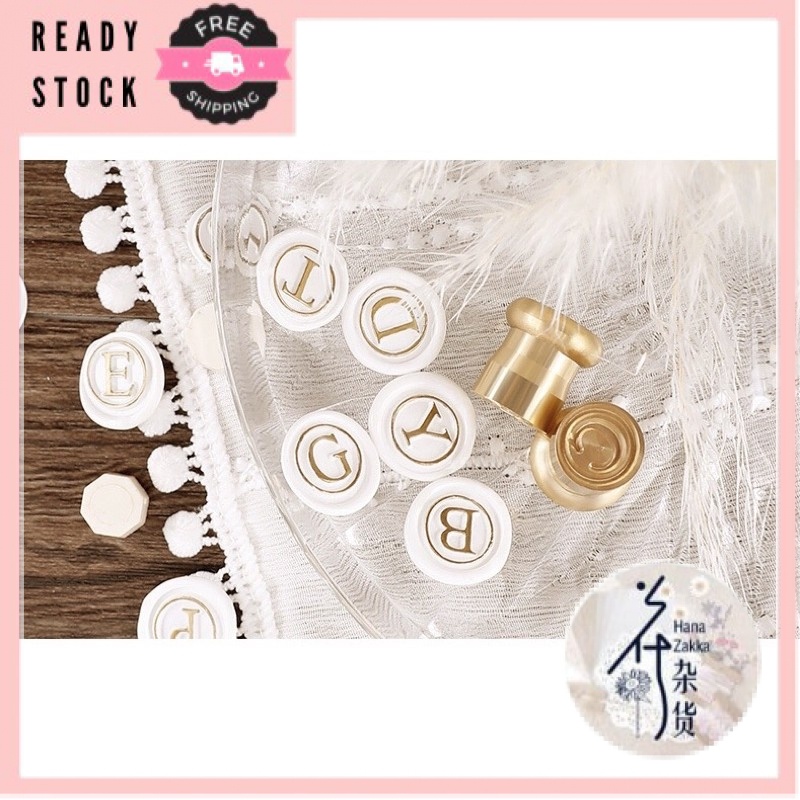 1.2cm Alphabet Mini Wax Seal Stamp 字母系列