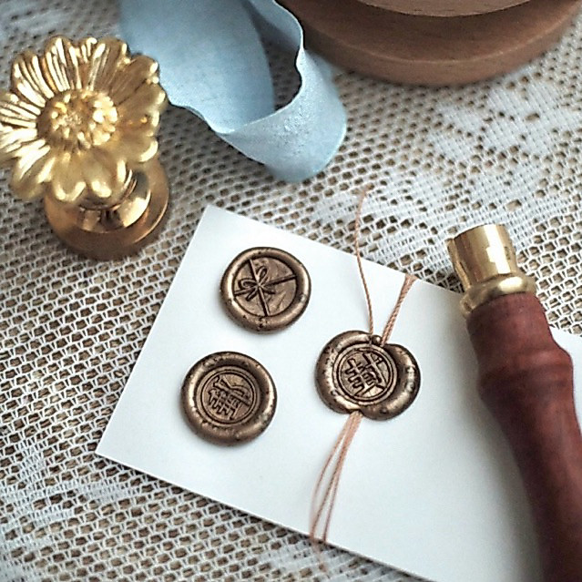 Minimal wax seal stamp 迷你火漆印章