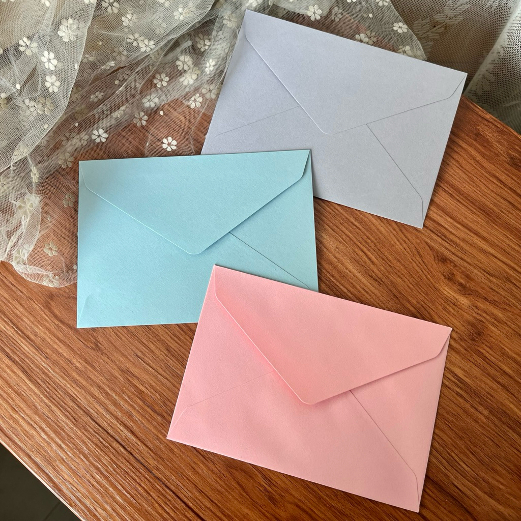 A6 Classic Envelope Pastel Light Colour